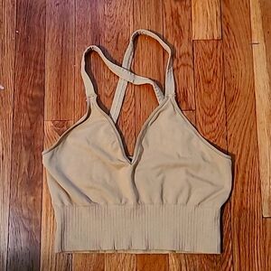 NWOT FP Movement Good Karma V-Neck Crop Sz M/L